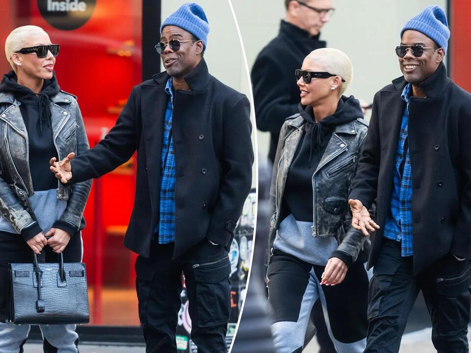 Chris Rock and Amber Rose: Unexpected Christmas Duo